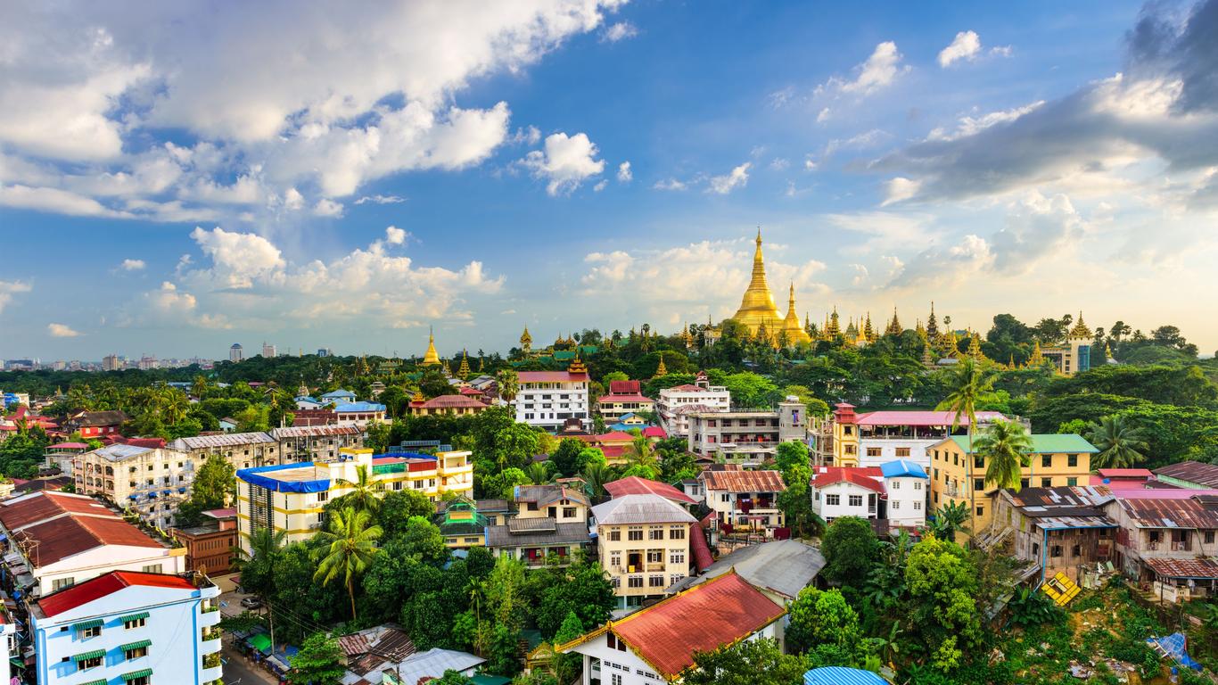 Flights to Rangoon Aeroporto Internazionale di Yangon
